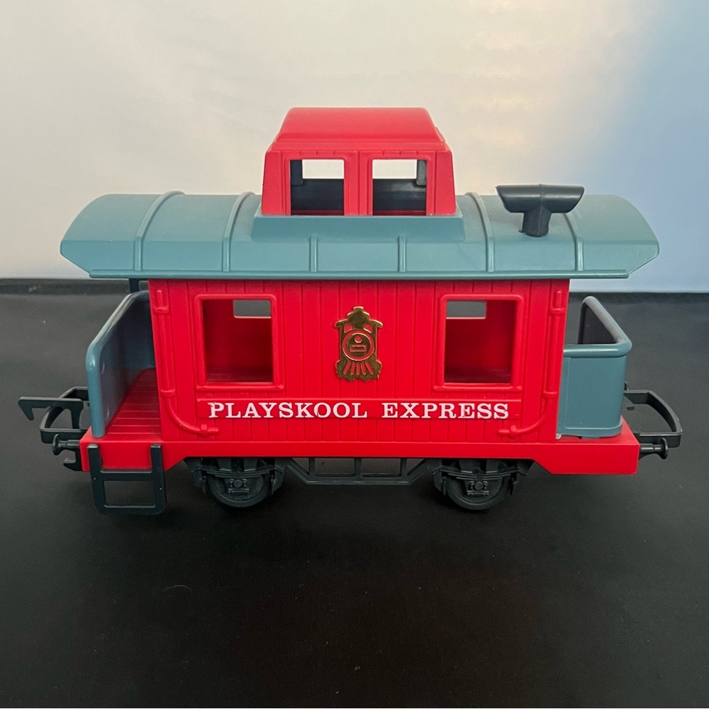 Playskool Express Train Toy Red Caboose Vintage 1988